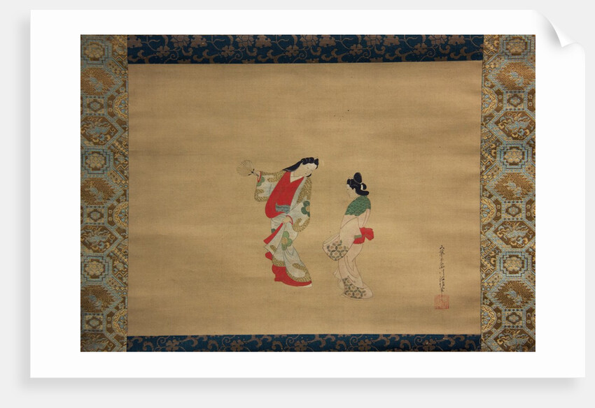 Woman and Attendant, 18th century by Nishikawa Sukenobu