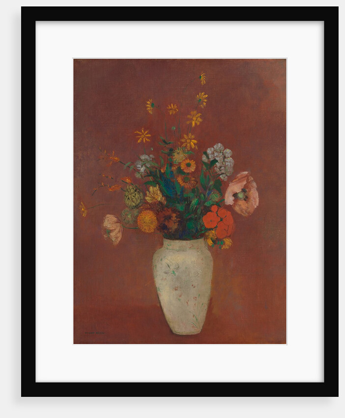 Bouquet in a Chinese Vase, ca. 1912-14 by Odilon Redon