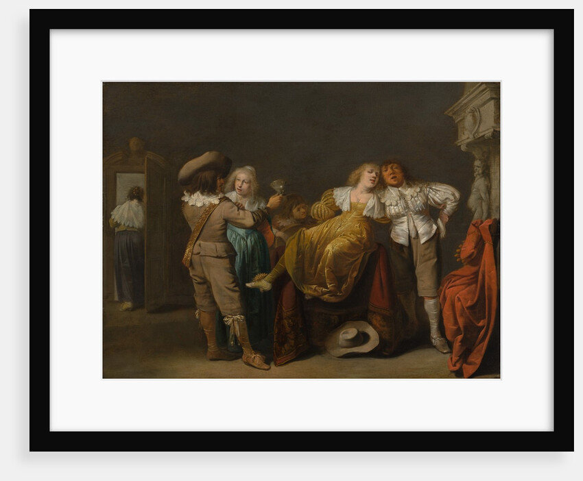 A Party of Merrymakers, ca. 1635-38 by Pieter Jansz. Quast