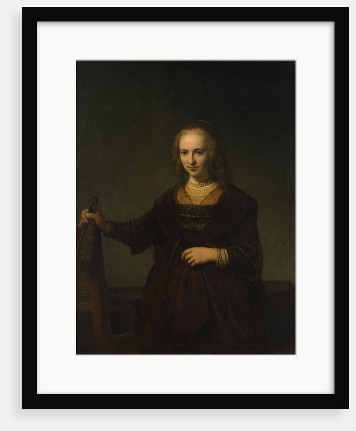Portrait of a Woman by Style of Rembrandt