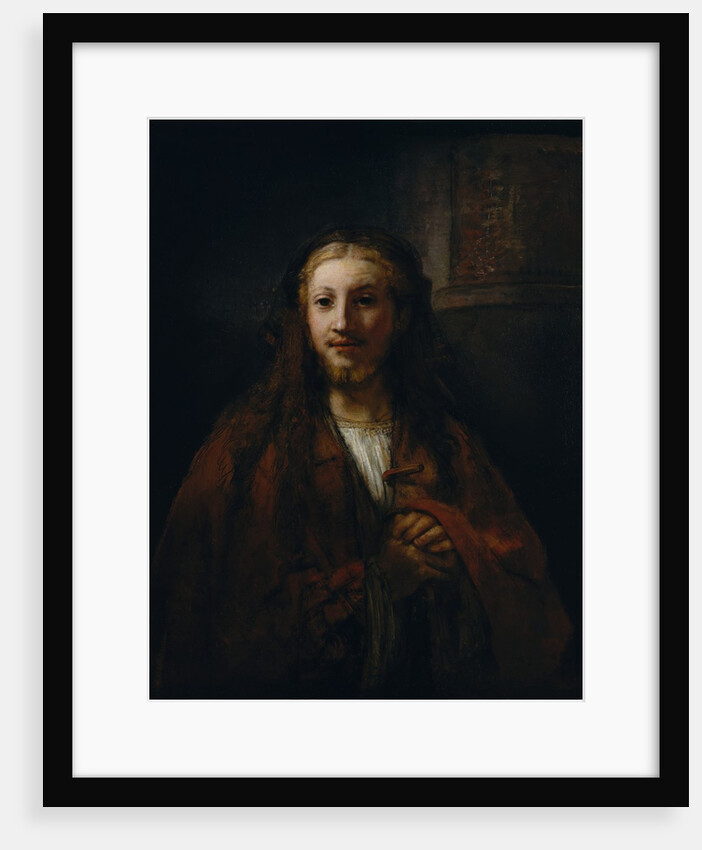 Christ with a Staff by Follower of Rembrandt