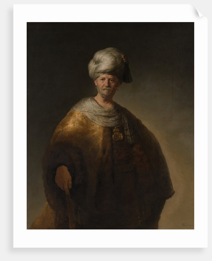 Man in Oriental Costume, 1632 by Rembrandt Harmensz van Rijn