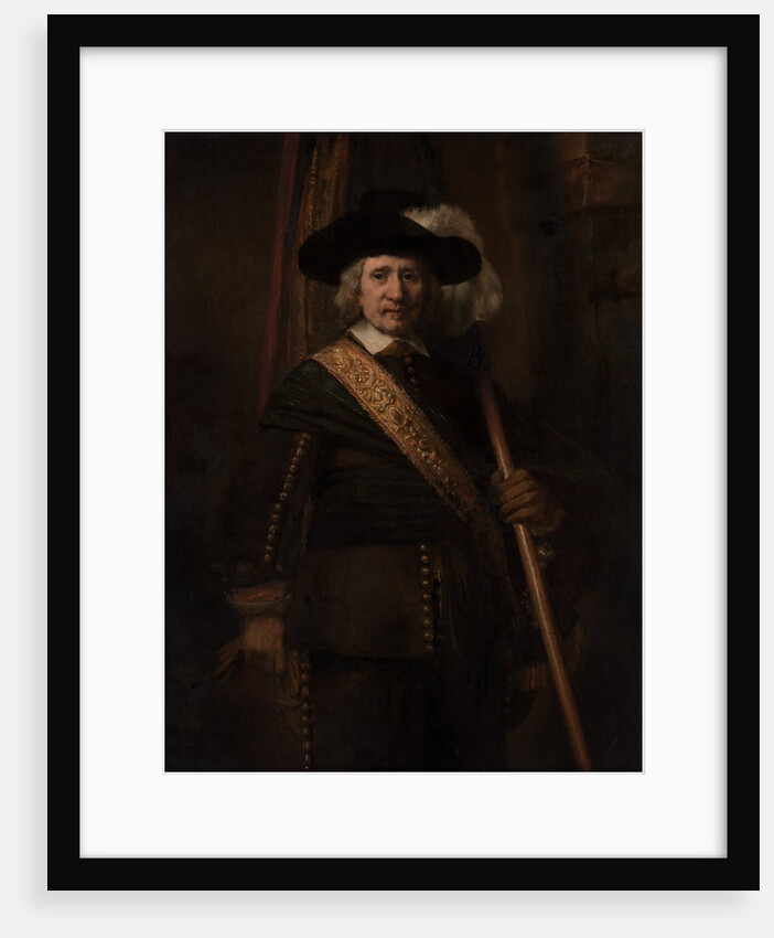 The Standard Bearer, 1654 by Rembrandt Harmensz van Rijn