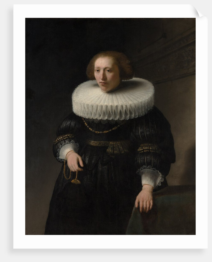 Portrait of a Woman, probably a Member of the Van Beresteyn Family, 1632 by Rembrandt Harmensz van Rijn