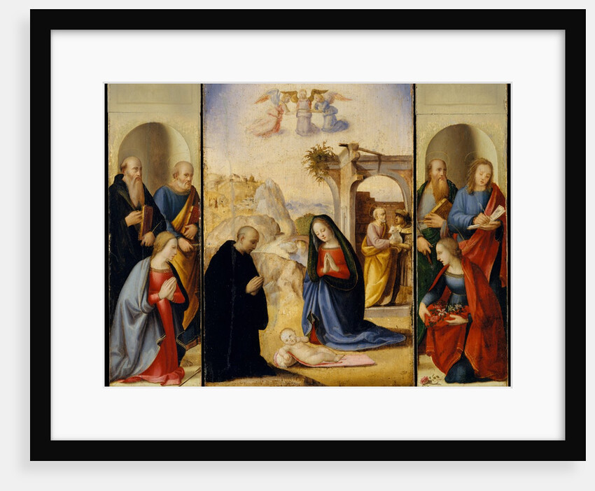The Nativity with Saints by Ridolfo Ghirlandaio