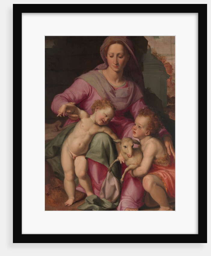 Madonna and Child with the Infant Saint John the Baptist, early 1570s by Santi di Tito