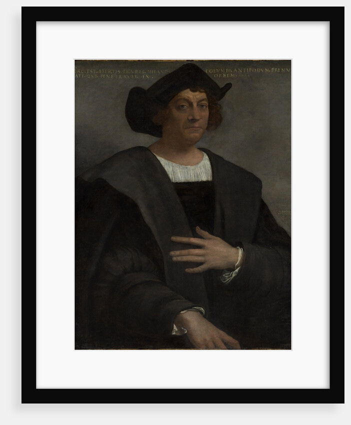 Portrait of a Man, Said to be Christopher Columbus, 1519 by Sebastiano del Piombo