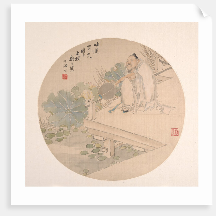 Admiring Lotus by Shu Hao