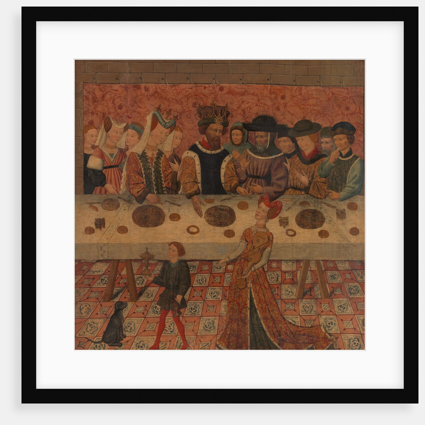 Salome Dancing before Herod by Spanish Painter
