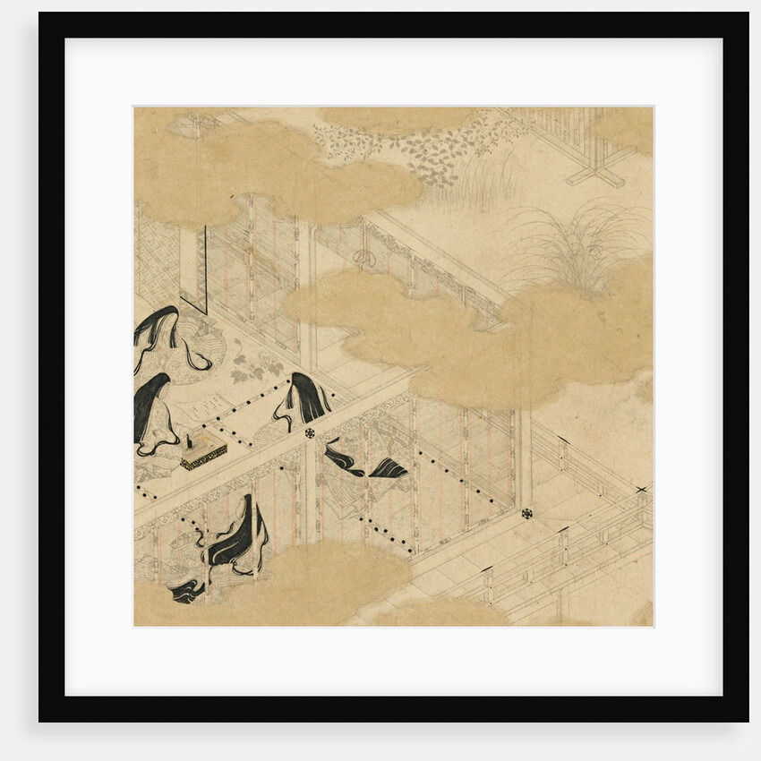 Albums of scenes from The Tale of Genji, early 17th century by Tosa Mitsunori