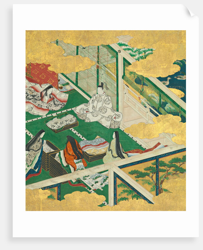 A Lovely Garland, 17th century by Circle of Tosa Mitsuyoshi