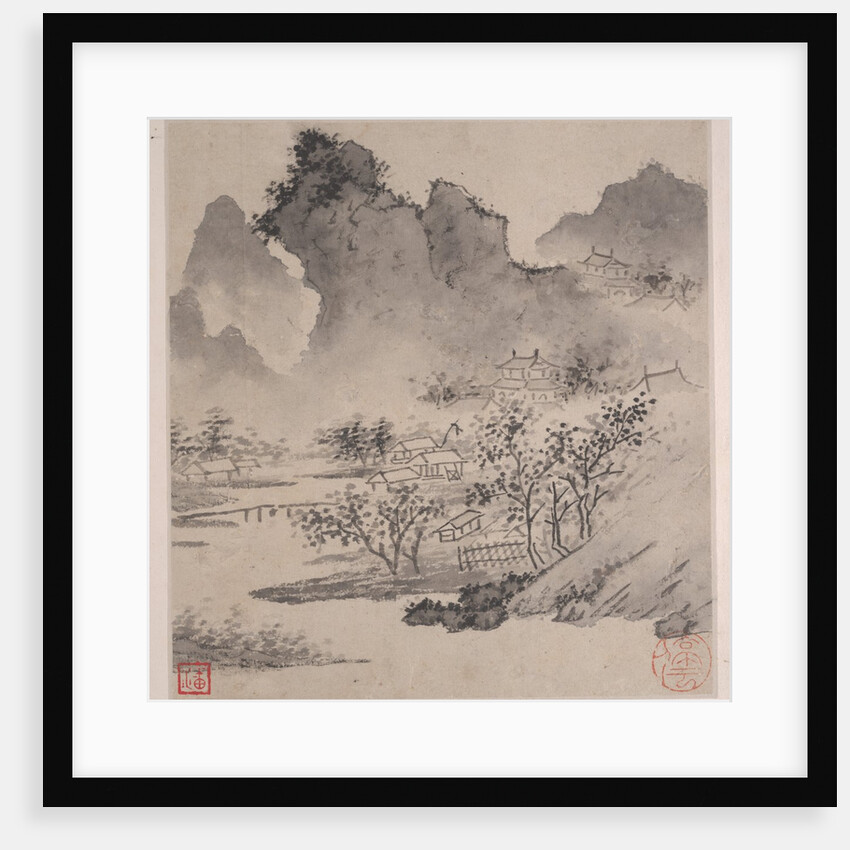 Eight Songs of the Xiao and Xiang Rivers by Wen Zhengming