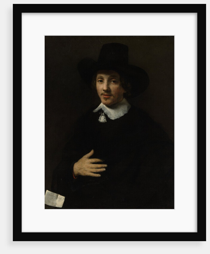 Portrait of a Man, 1653 or 1655 by Willem Drost