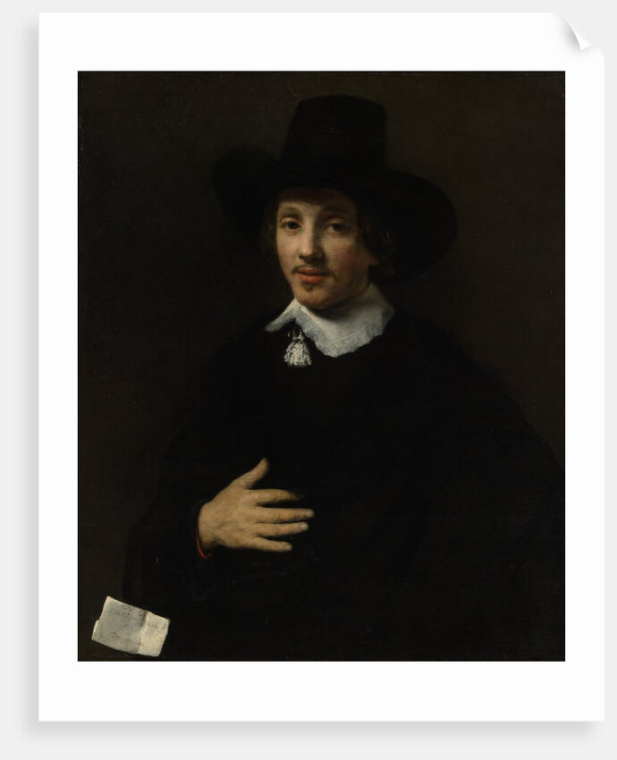 Portrait of a Man, 1653 or 1655 by Willem Drost