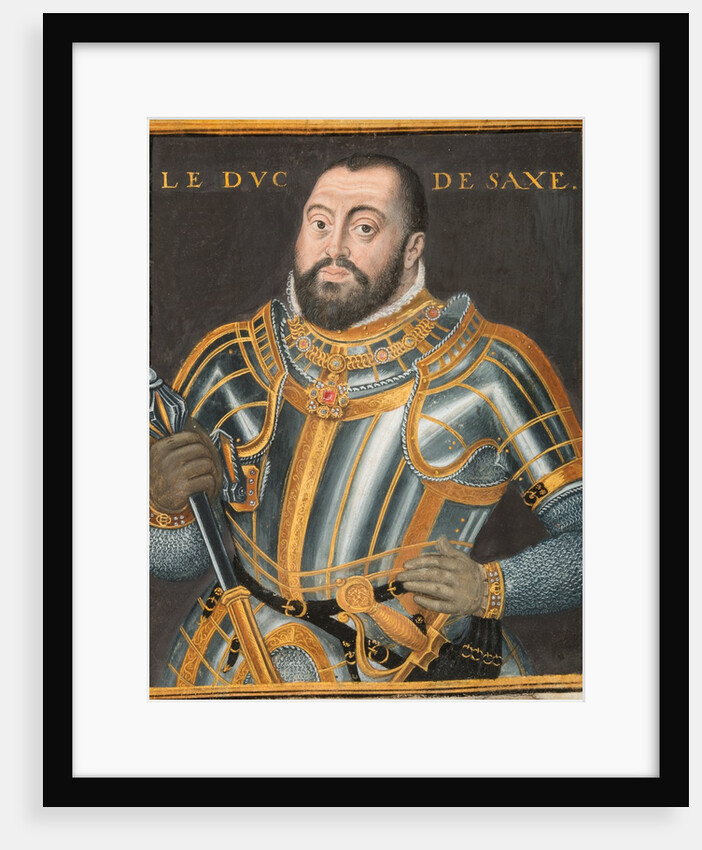 Portrait of Duke Johann Friedrich I, Elector of Saxony, ca. 1550 by Unknown