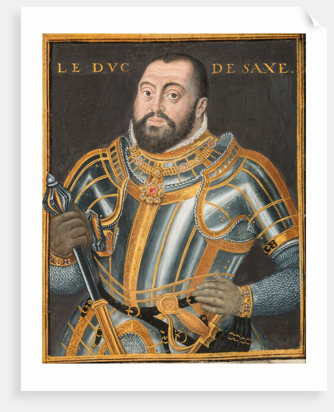 Portrait of Duke Johann Friedrich I, Elector of Saxony, ca. 1550 by Unknown