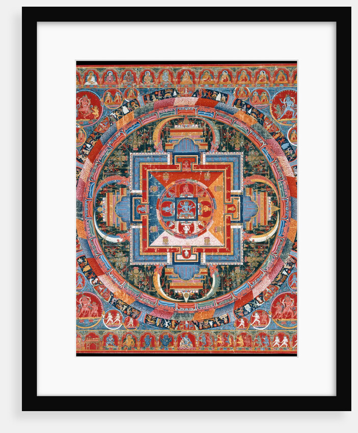 Mandala of Jnanadakini, late 14th century by Unknown
