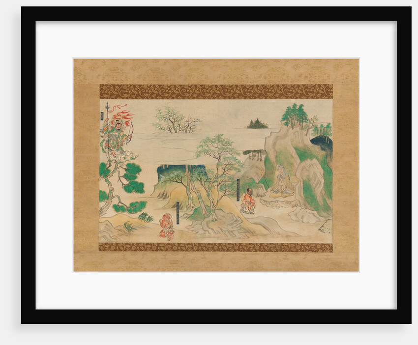 Scene from The Illustrated Legends of Jin?oji Temple , early 14th century by Unknown