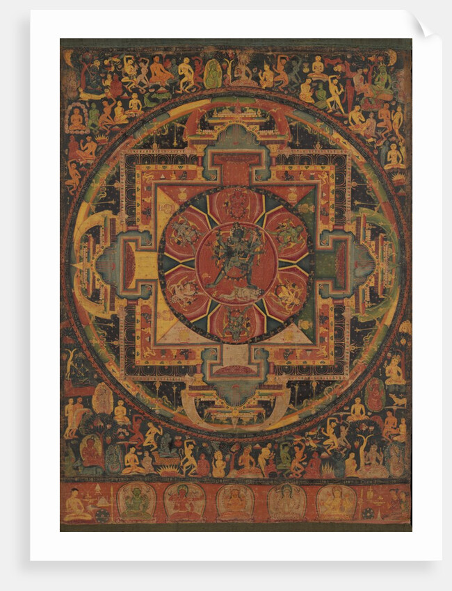 Chakrasamvara Mandala, ca. 1100 by Unknown