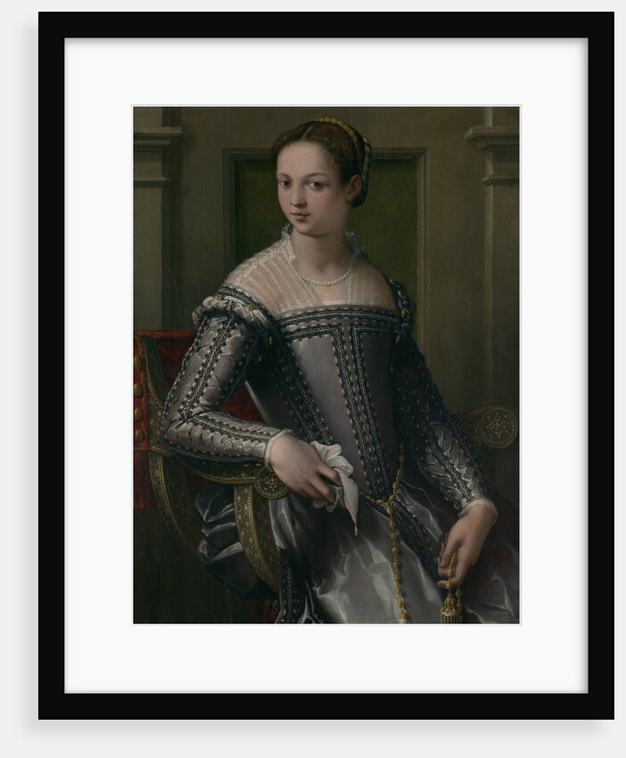 Portrait of a Woman, mid-16th century by Jacopo Zucchi