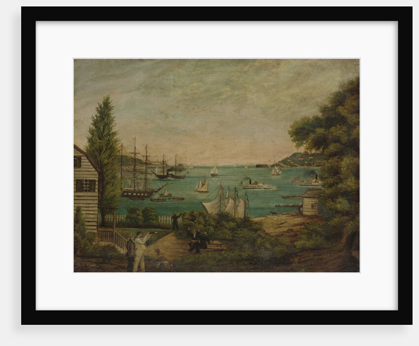 View from Staten Island, ca. 1855 by Unknown