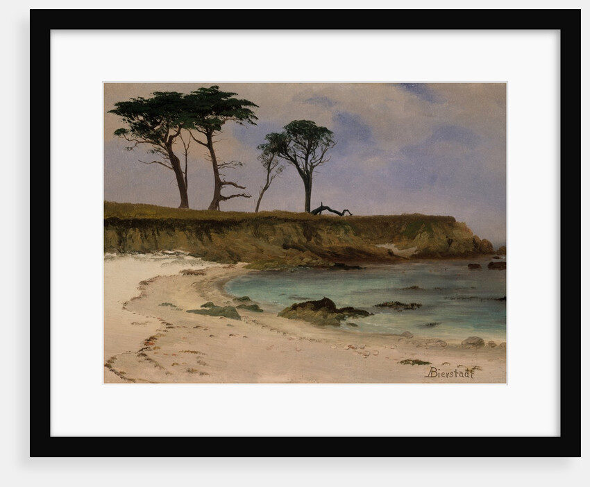 Sea Cove, ca. 1880-90 by Albert Bierstadt