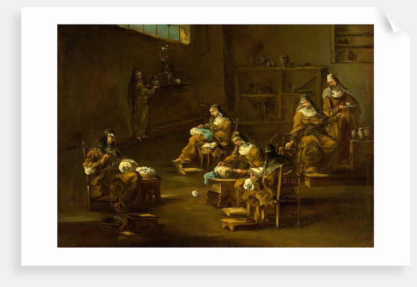 Nuns at Work by Unknown