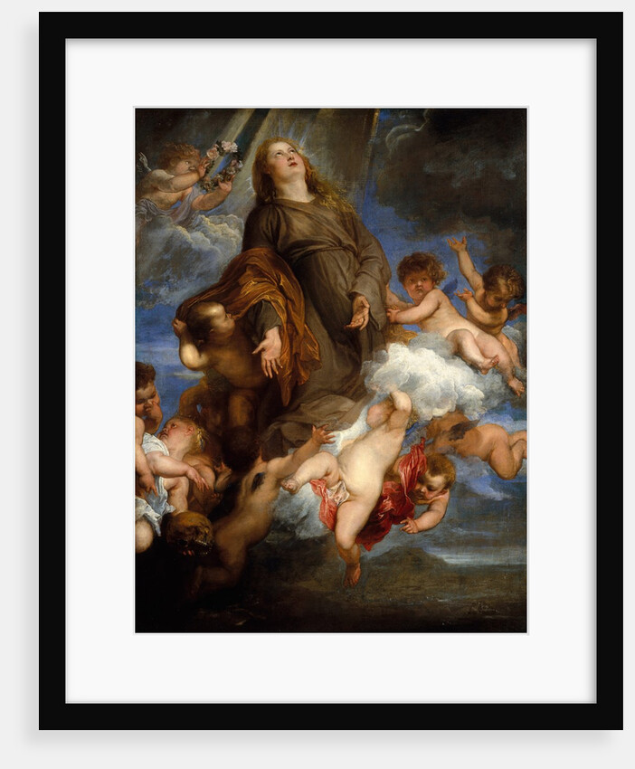Saint Rosalie Interceding for the Plague-stricken of Palermo, 1624 by Anthony van Dyck