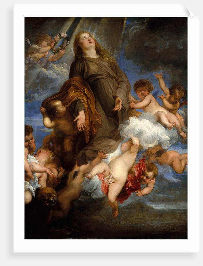 Saint Rosalie Interceding for the Plague-stricken of Palermo, 1624 by Anthony van Dyck