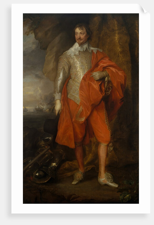 Robert Rich, Second Earl of Warwick, ca. 1632-35 by Anthony van Dyck