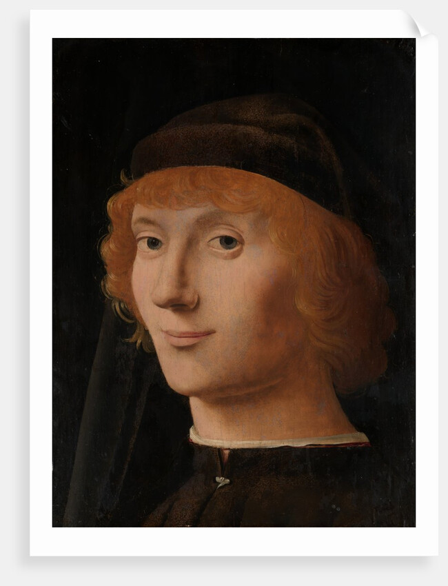 Portrait of a Young Man, ca. 1470 by Antonello da Messina