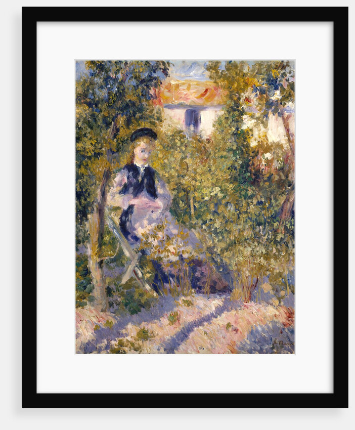 Nini in the Garden, 1876 by Pierre-Auguste Renoir