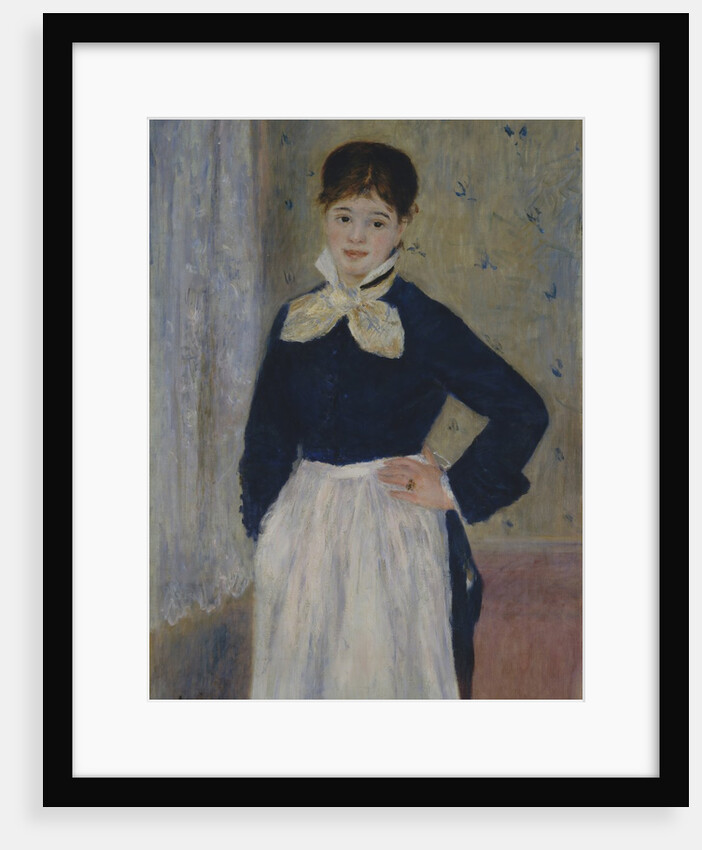 A Waitress at Duval's Restaurant, ca. 1875 by Pierre-Auguste Renoir