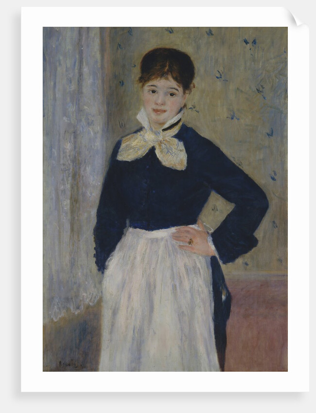 A Waitress at Duval's Restaurant, ca. 1875 by Pierre-Auguste Renoir