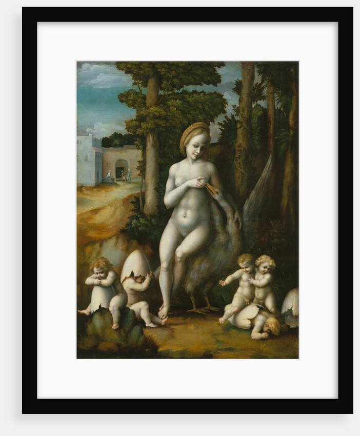 Leda and the Swan by Bacchiacca