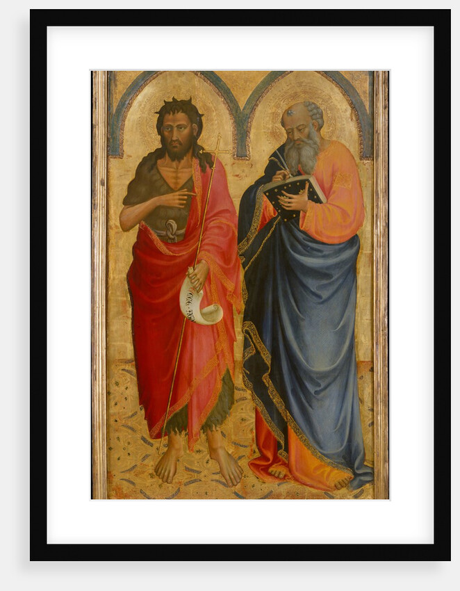 Saints John the Baptist and Matthew, possibly 1433 by Bicci di Lorenzo