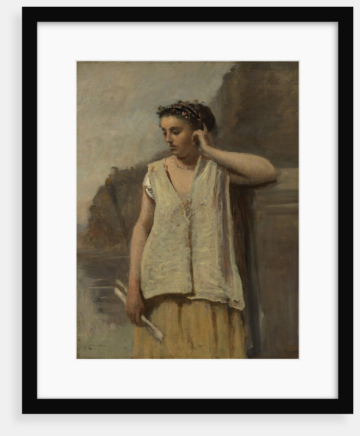 The Muse: History, ca. 1865 by Jean-Baptiste-Camille Corot