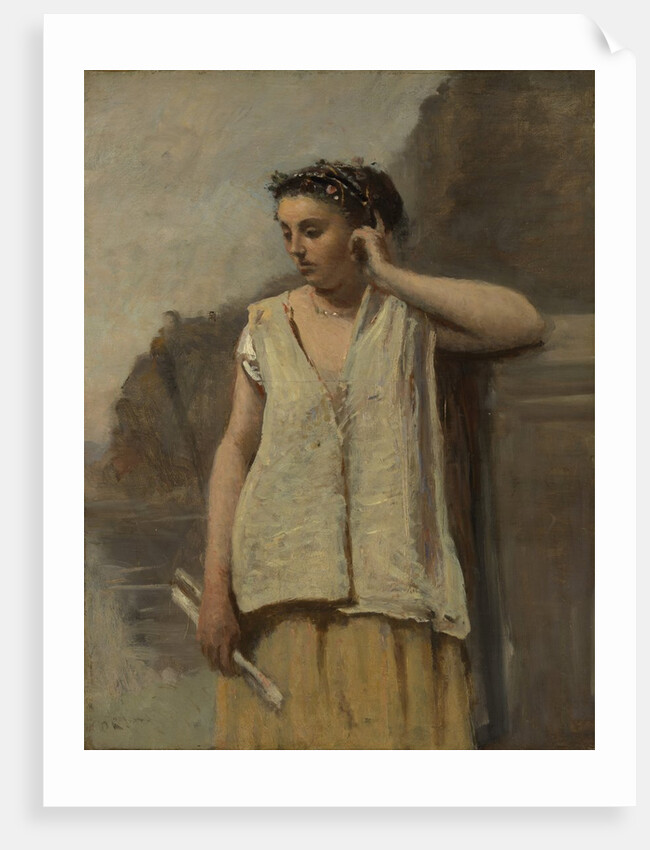 The Muse: History, ca. 1865 by Jean-Baptiste-Camille Corot
