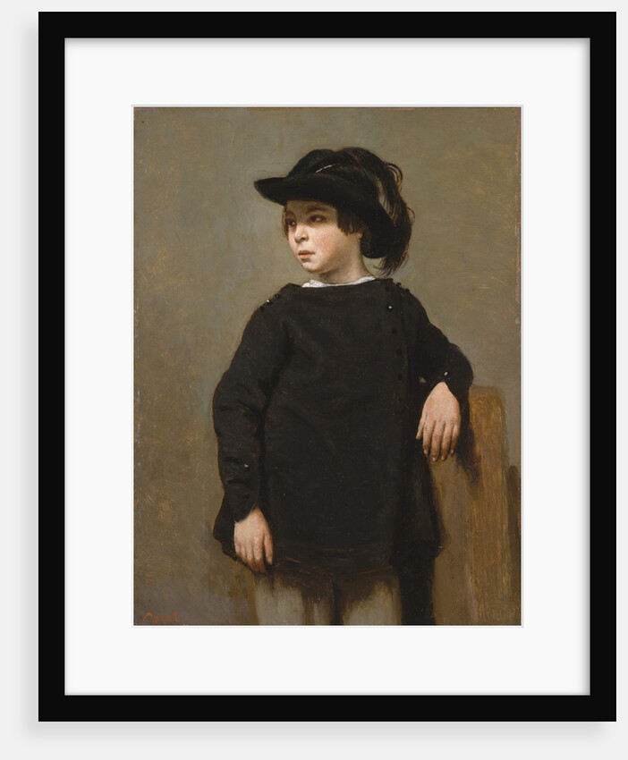 Portrait of a Child, ca. 1835 by Jean-Baptiste-Camille Corot