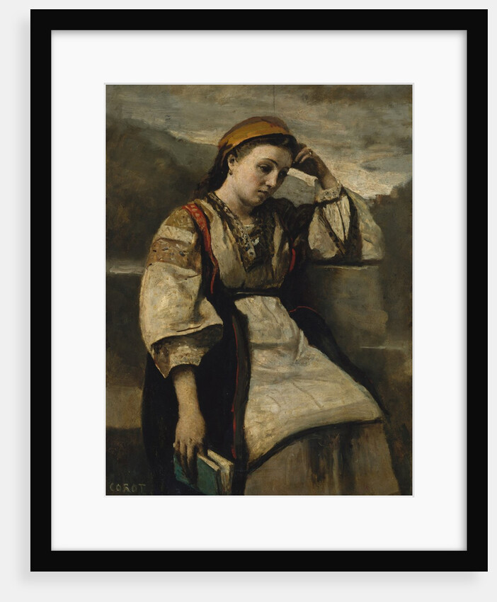 Reverie, ca. 1860-65 by Jean-Baptiste-Camille Corot