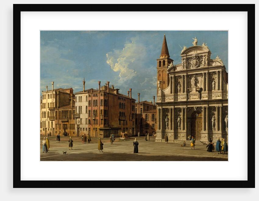 Campo Santa Maria Zobenigo, Venice, 1730s by Canaletto