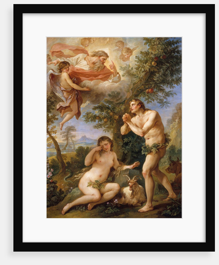 The Rebuke of Adam and Eve, 1740 by Charles-Joseph Natoire