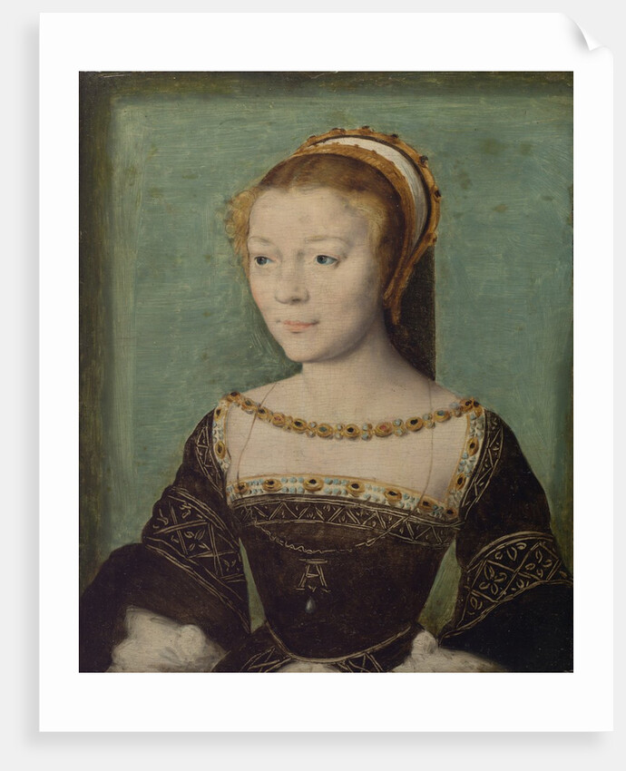 Anne de Pisseleu, Duchesse d'Etampes, ca. 1535-40 by Corneille de Lyon