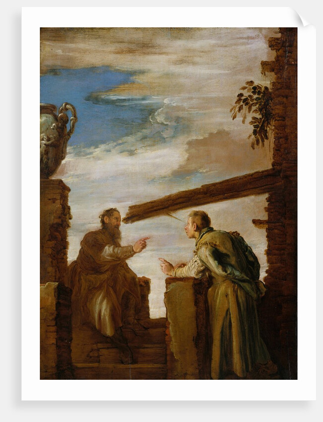 The Parable of the Mote and the Beam, ca. 1619 by Domenico Fetti