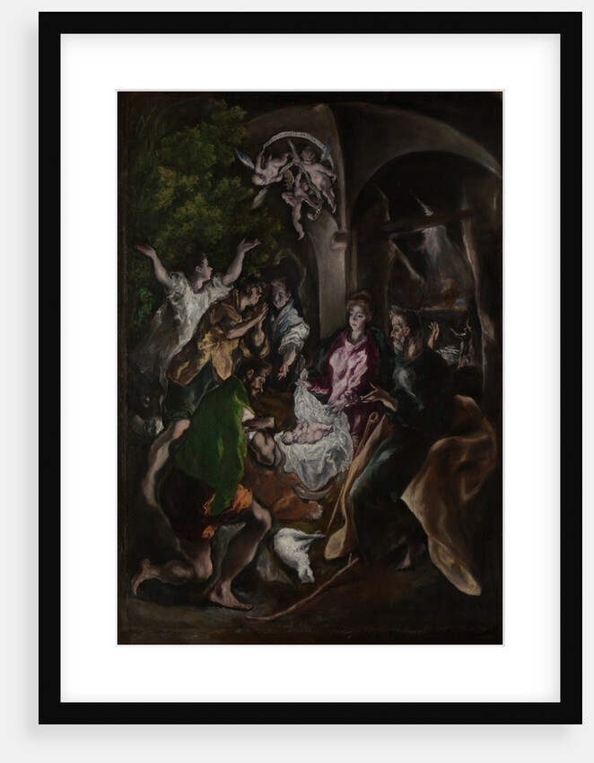The Adoration of the Shepherds, ca. 1605-10 by El Greco