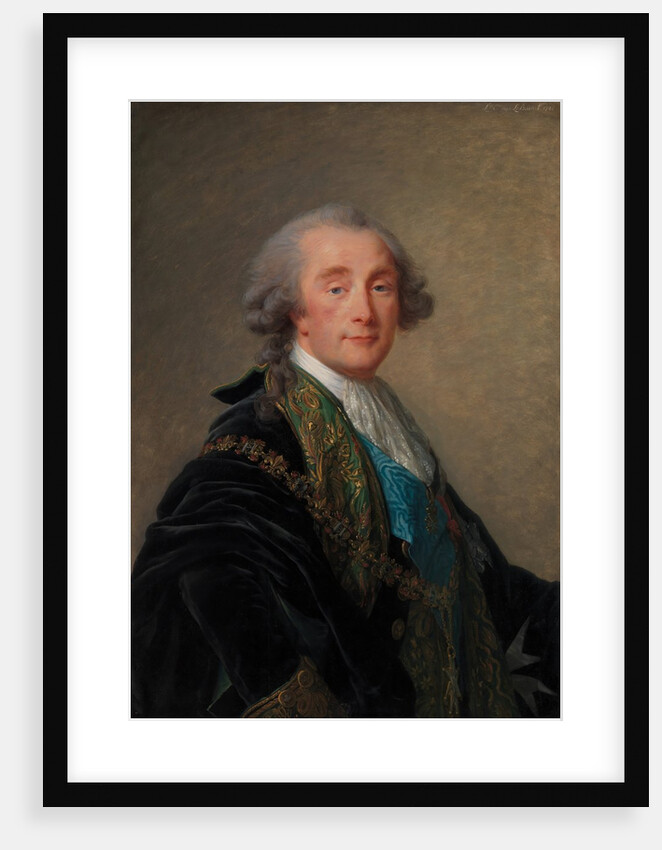 Alexandre Charles Emmanuel de Crussol-Florensac, 1787 by Elisabeth Louise Vigee-LeBrun