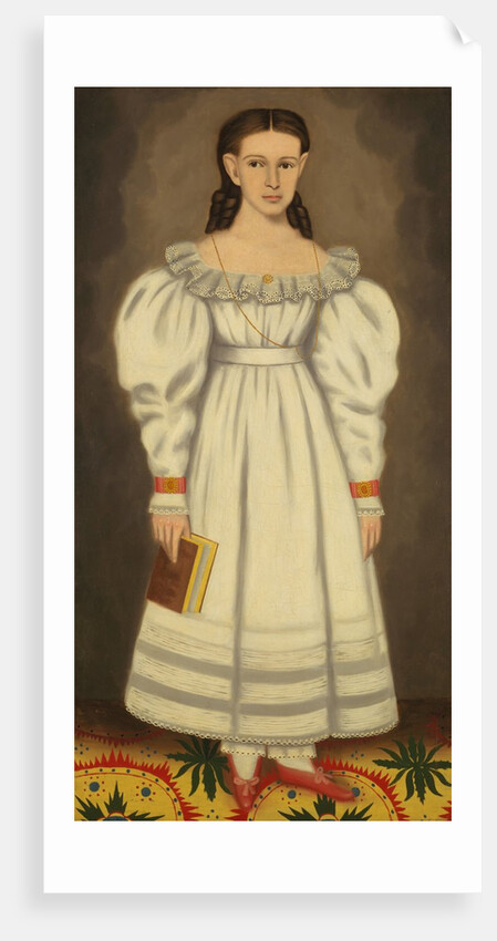 Girl of the Bangs-Phelps Family, ca. 1848 by Erastus Salisbury Field