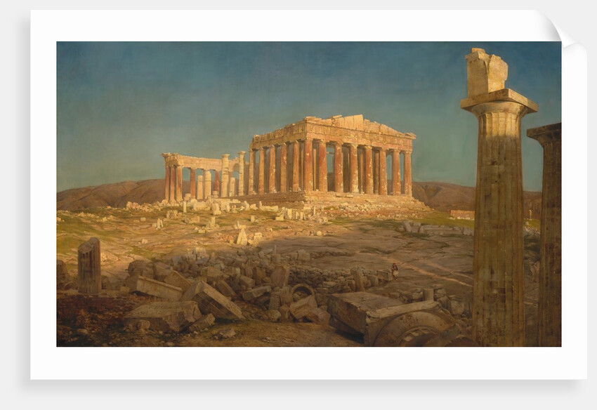 The Parthenon, 1871 by Frederic Edwin Church