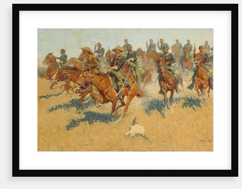 On the Southern Plains, 1907 by Frederic Remington