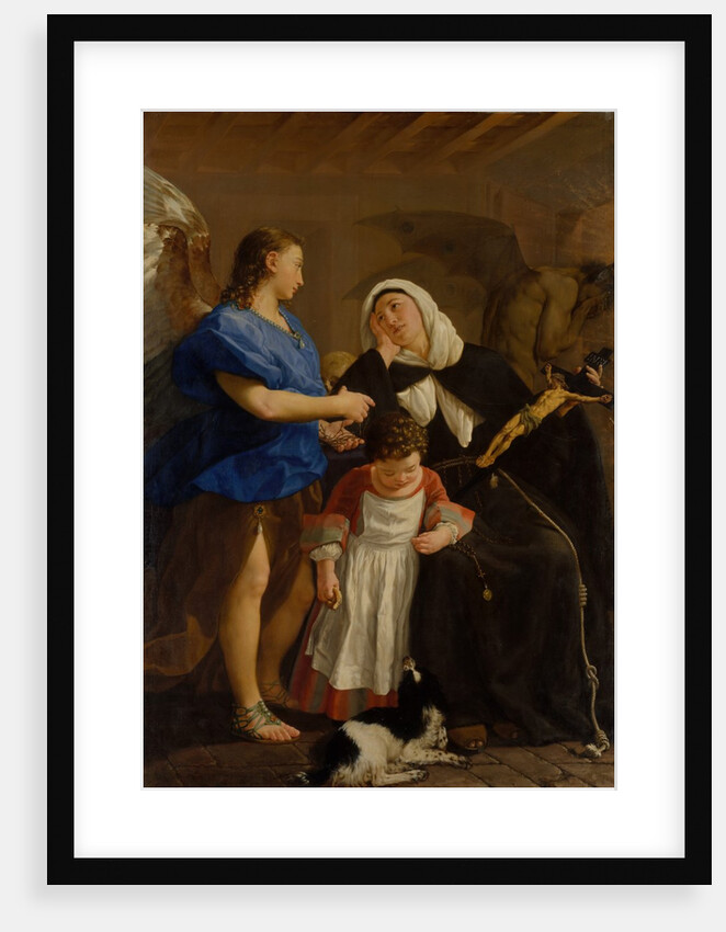 Saint Margaret of Cortona, ca. 1758 by Gaspare Traversi